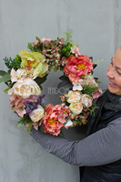 dekoracyjny wianek Kassana śr. 38cm