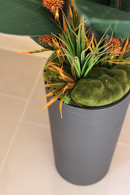 oryginalna kompozycja Strelicja Genassa, wym.145cm 