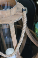 Garden Lampion pękaty B, wys.61cm z liną 