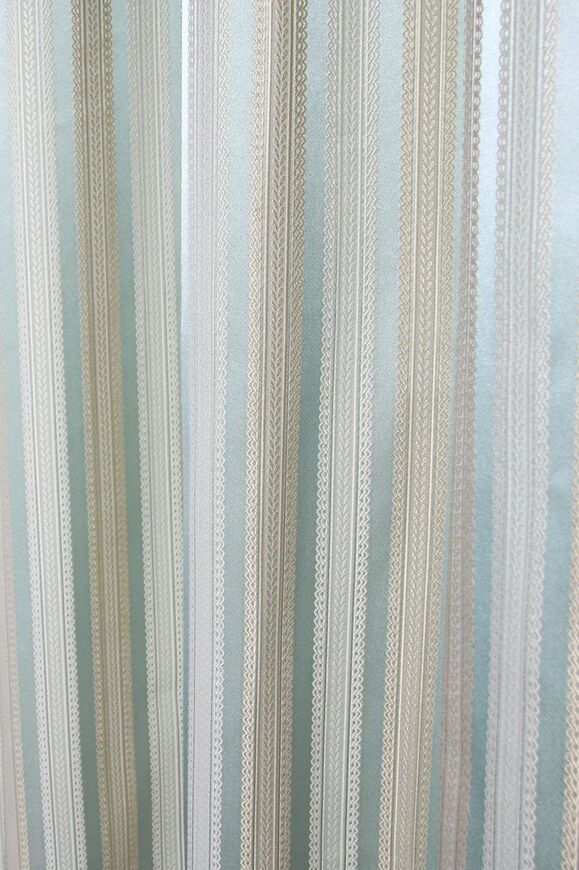 Stripes, elegancka zasłona mięta, wym.140x270cm