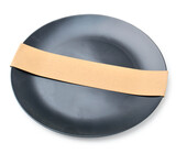 OD RĘKI Bamboo Design, talerz z włókna bambusowego, kpl.4szt, śr.20cm