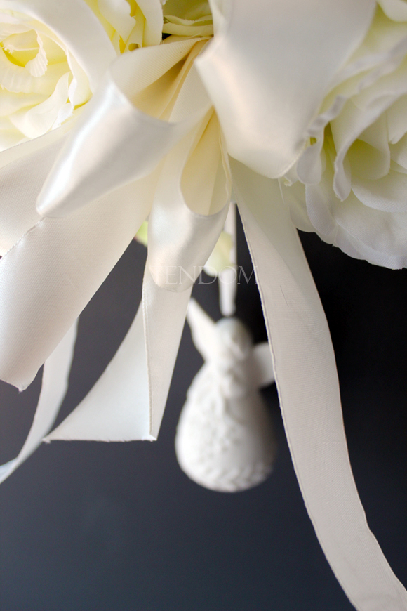 dekoracyjny wianek na drzwi Pierwsza Komunia 2, śr.42cm