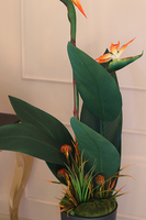 oryginalna kompozycja Strelicja Genassa, wym.145cm 