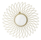 Sunny, stylowe lustro / dekoracja ścienna, wym.44x44x1.5cm