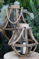 Garden Lampion pękaty B, wys.61cm z liną