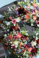 Kerana, barwny wianek na drzwi, śr.36cm 