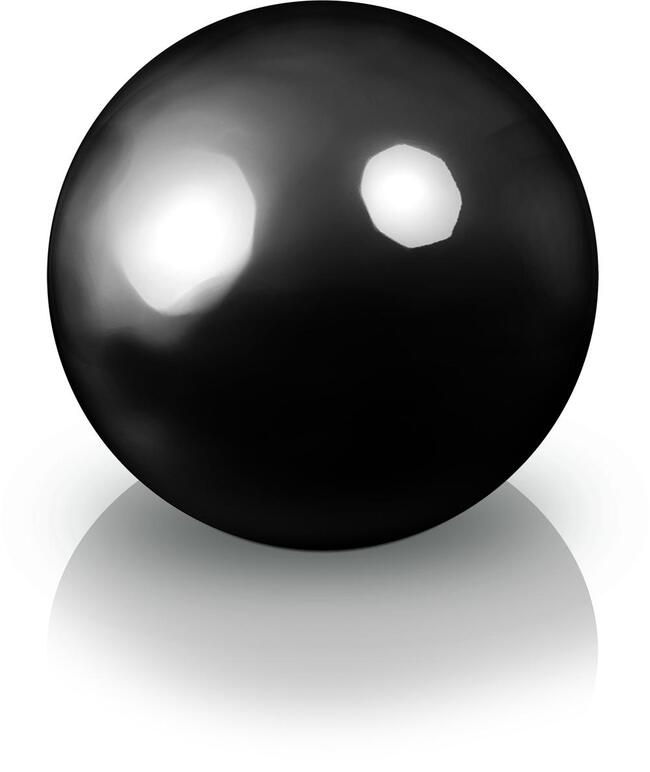 kula dekoracyjna ceramiczna Black śr.60cm