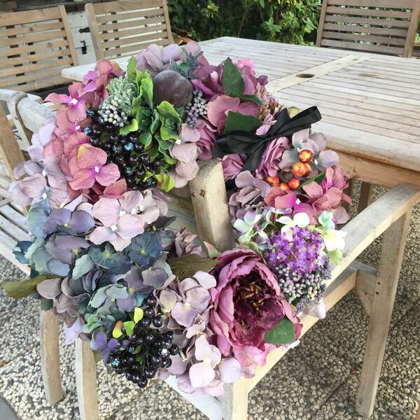 wianek na drzwi Bogactwo Natury 2, śr.36cm 