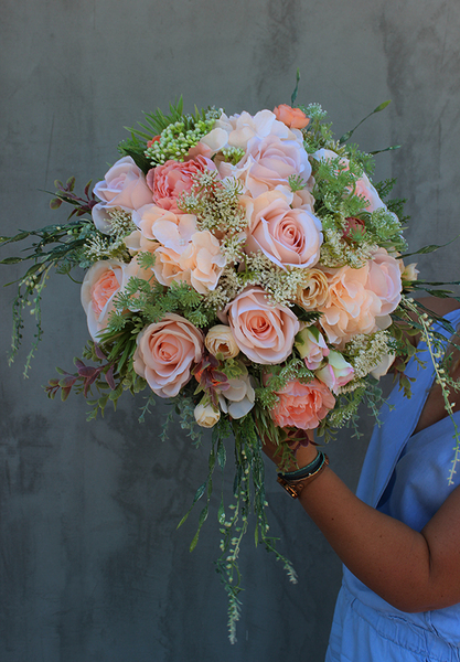 nagrobna, bardzo elegancka kompozycja kwiatowa, Eligia, wys.30cm 