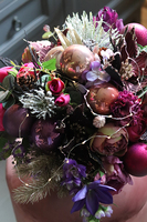 kompozycja świąteczna w pucharze, Selina, wym.39x53cm