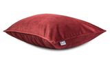 poduszka dekoracyjna welurowa, Velvetia, burgund, wym.40x60cm