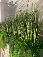 Balconera Ferina, ekskluzywna kompozycja z trawami w donicy, wys.95cm