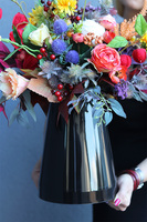 Malondo, kolorowy bukiet nagrobny, wys.63cm 