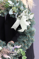 Geratta, wianek ozdobny / stroik dekoracyjny, śr.54cm