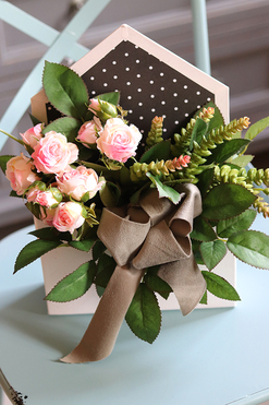 bardzo urocza koperta flowerbox, Renilla, wym.30x33cm 