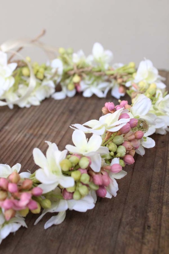 Alicja, komunijny kwiatowy wianek na głowę, rozmiar uniwersalny