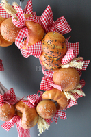 oryginalny wianek na drzwi Pieczywo śr.38cm