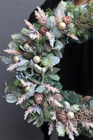 Geratta, wianek ozdobny / stroik dekoracyjny, śr.54cm