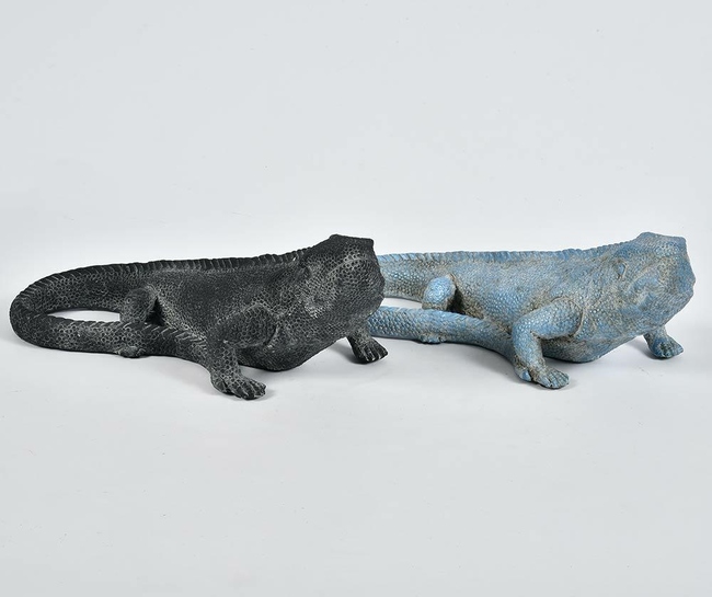 figurka Waran (szary) Rocca Stone, wym.35.5x17x13.5cm