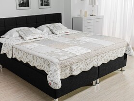 narzuta bawełniana Arina 240x220cm z 2 x poduszki 45x45cm