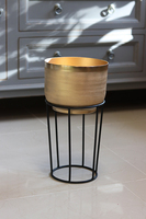 Goldie, osłonka metalowa na stojaku, wym.37x19.5cm