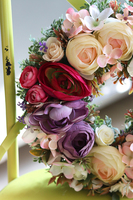 Balleno, piękny pastelowy wianek, śr.27cm 