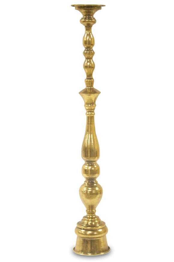 elegancki złoty świecznik, Allani Gold, wym.81x13cm