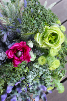 kompozycja Fuksja w sześciennej donicy, wys.47cm