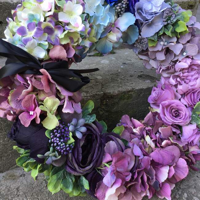 wianek na drzwi Bogactwo Natury 2, śr.42cm  