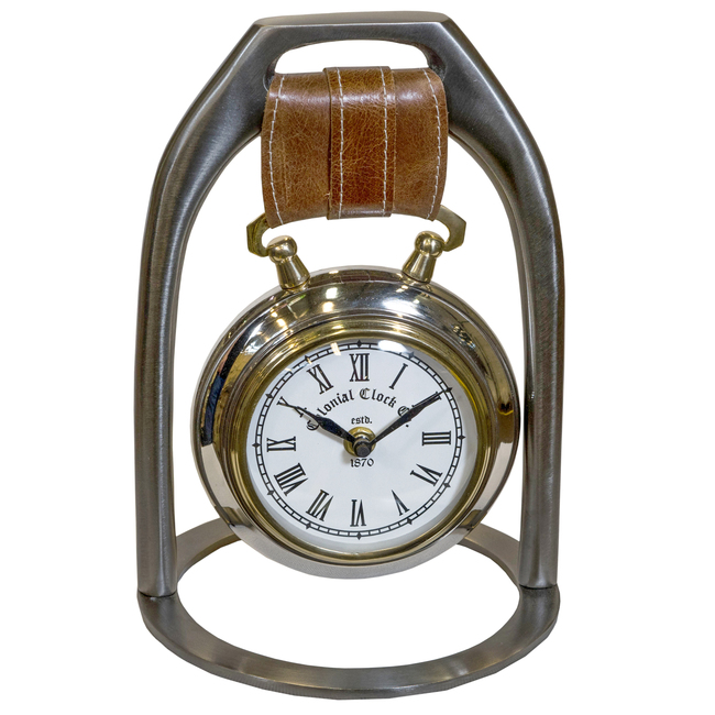 Sebastiano, wyjątkowy zegar do gabinetu / salonu, wym.18.5x26x18.5cm
