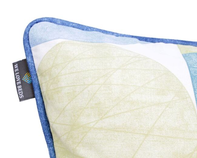 poduszka dekoracyjna Circles Blue And Green 60x60