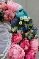 Caryca Katarzyna 2, bardzo duży wianek na drzwi, śr.63cm