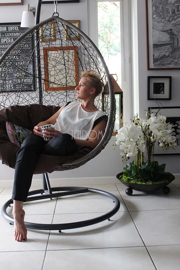 bardzo duży storczyk Fire Grande, wys.80cm 