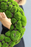 dekoracyjny wianek z mchu, śr.40cm