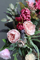 duży nagrobny wieniec z aniołem, Jerano, rozp.60cm 