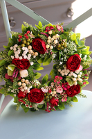 Karmona, wiosenny wianek na drzwi, śr.28cm