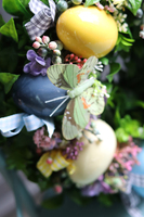 Redona, kolorowy wianek wielkanocny z jajkami, śr.30cm