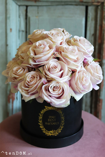 flowerbox z różami, Marchia, wys.30cm 