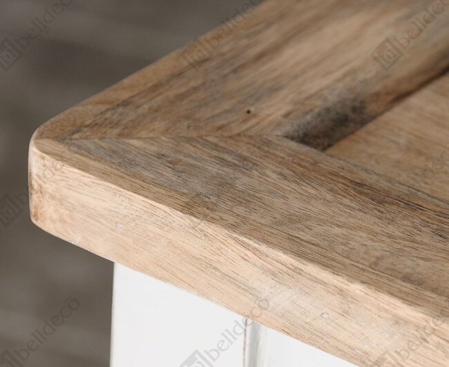 Bristol White krzesło, wym. 47x47x92cm