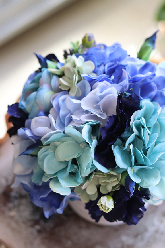 flowerbox Niebieskie Marzenie, wys.23cm