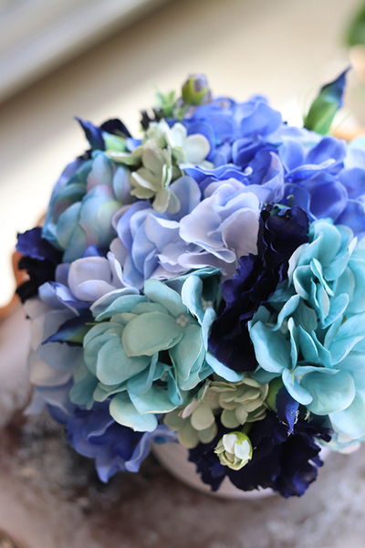 flowerbox Niebieskie Marzenie, wys.23cm