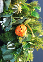 przepiękny wianek / stroik dekoracyjny Magdalena Knitter 3, śr.48cm