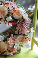 Balleno, piękny pastelowy wianek, śr.27cm 