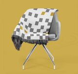 Chess Master Honey, koc / narzuta / pled, wym.150x220cm