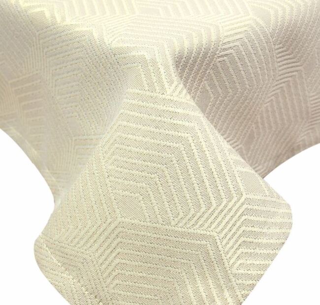 Kleopatra, elegancki obrus, cappucino, wym.85x85cm