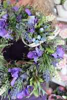 wianek dekoracyjny Sukulent, śr.35cm 