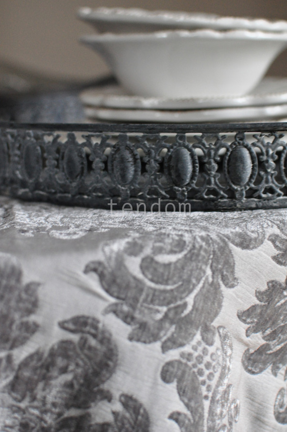 obrus Residence Grey 140x140cm