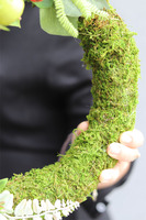 Jesienne Runo, wianek z mchem, śr.36cm 