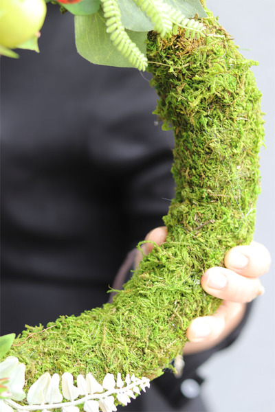 Jesienne Runo, wianek z mchem, śr.36cm 