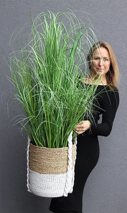 Mediolan Basket 2, sztuczna trawa w koszu, wys.145cm 